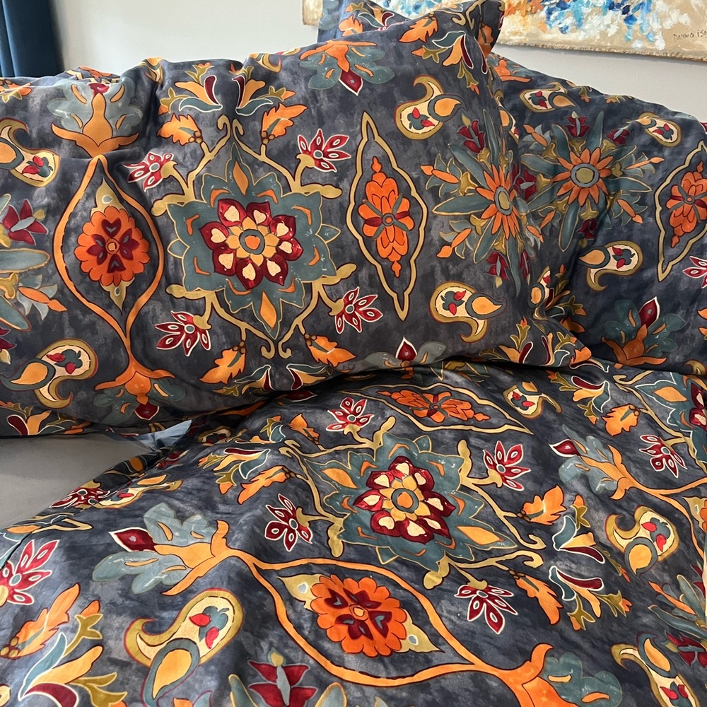 Colorful Floral Bedding Set